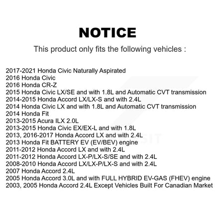 Front Disc Brake Caliper Left Right Side Kit For Honda Civic Accord Fit Acura ILX CR-Z KBC-100112