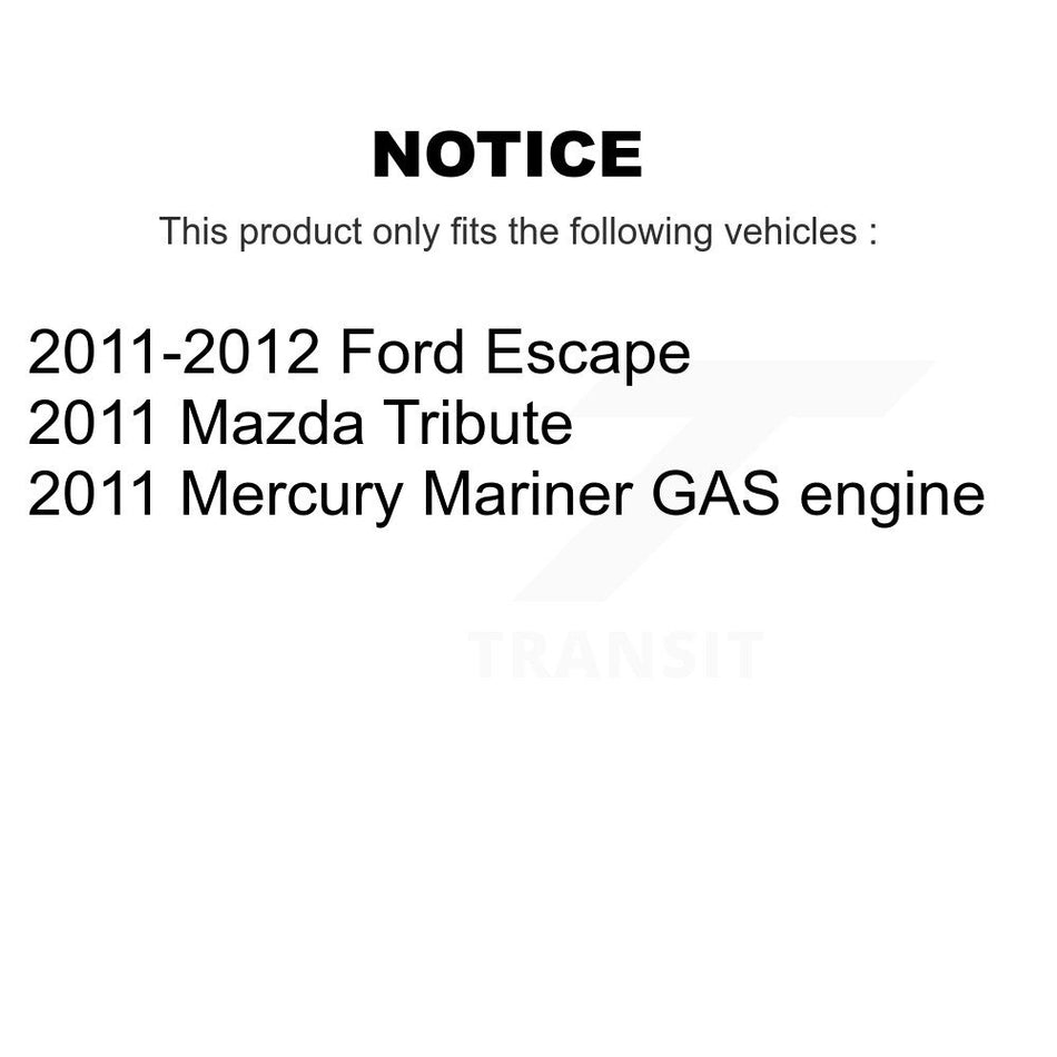 Front Disc Brake Caliper Assembly Left Right Side (Driver Passenger) Kit For Ford Escape Mercury Mariner Mazda Tribute KBC-100138