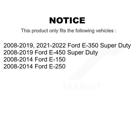 Front Disc Brake Caliper Left Right Side Kit For Ford E-350 Super Duty E-250 E-150 E-450 KBC-100168