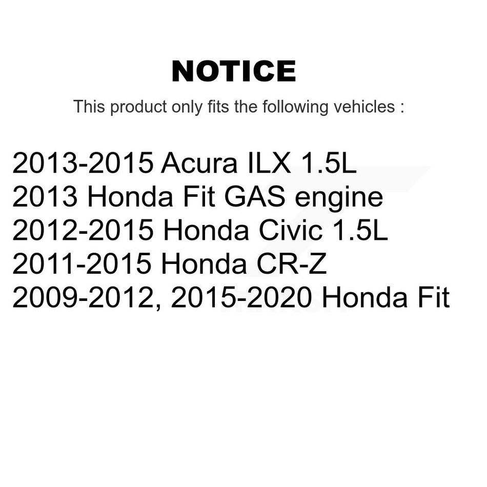 Front Disc Brake Caliper Assembly Left Right Side (Driver Passenger) Kit For Honda Civic Fit Acura ILX CR-Z KBC-100200