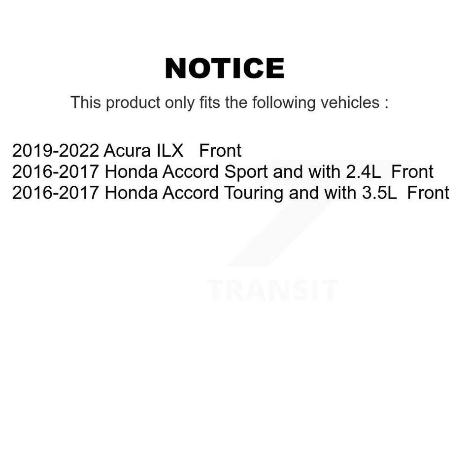 Front Disc Brake Caliper Assembly Left Right Side (Driver Passenger) Kit For Honda Accord Acura ILX KBC-100202