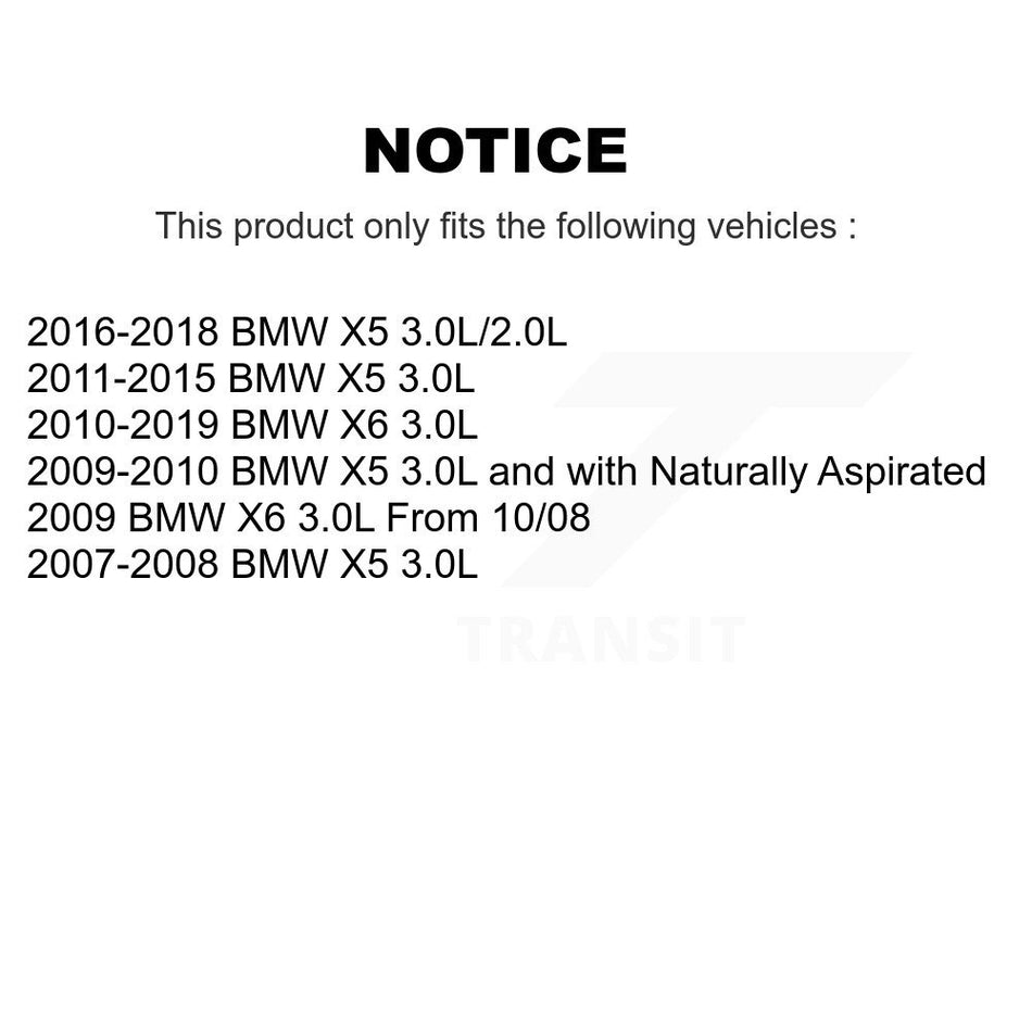 Rear Disc Brake Caliper Assembly Left Right Side (Driver Passenger) Kit For BMW X5 X6 KBC-100421