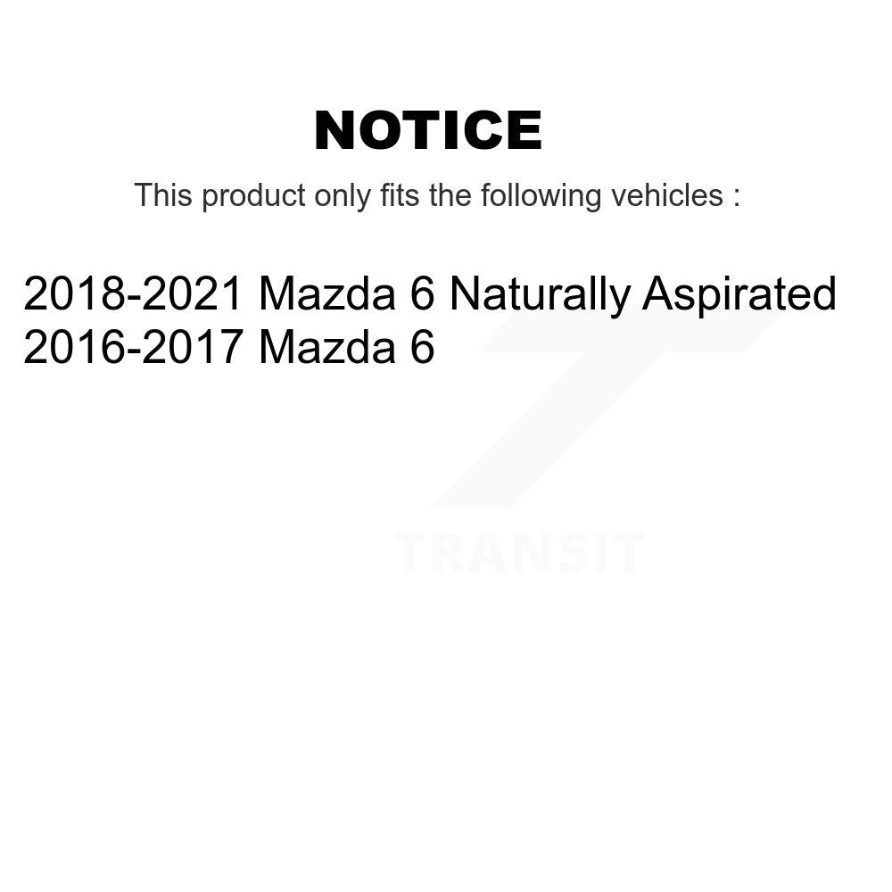 Front Rear Disc Brake Caliper Assembly Left Right Side (Driver Passenger) Kit For Mazda 6 KBC-100535