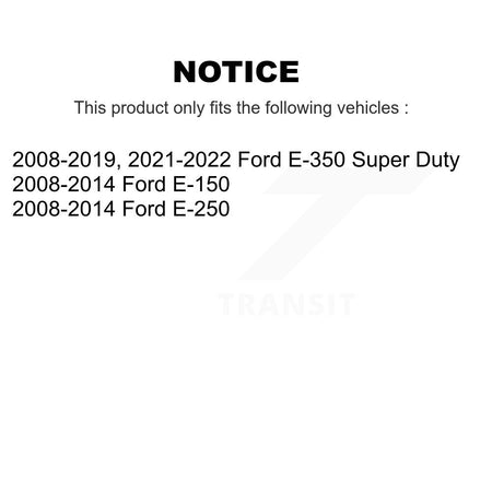 Front Rear Disc Brake Caliper Left Right Side Kit For Ford E-350 Super Duty E-250 E-150 KBC-100787