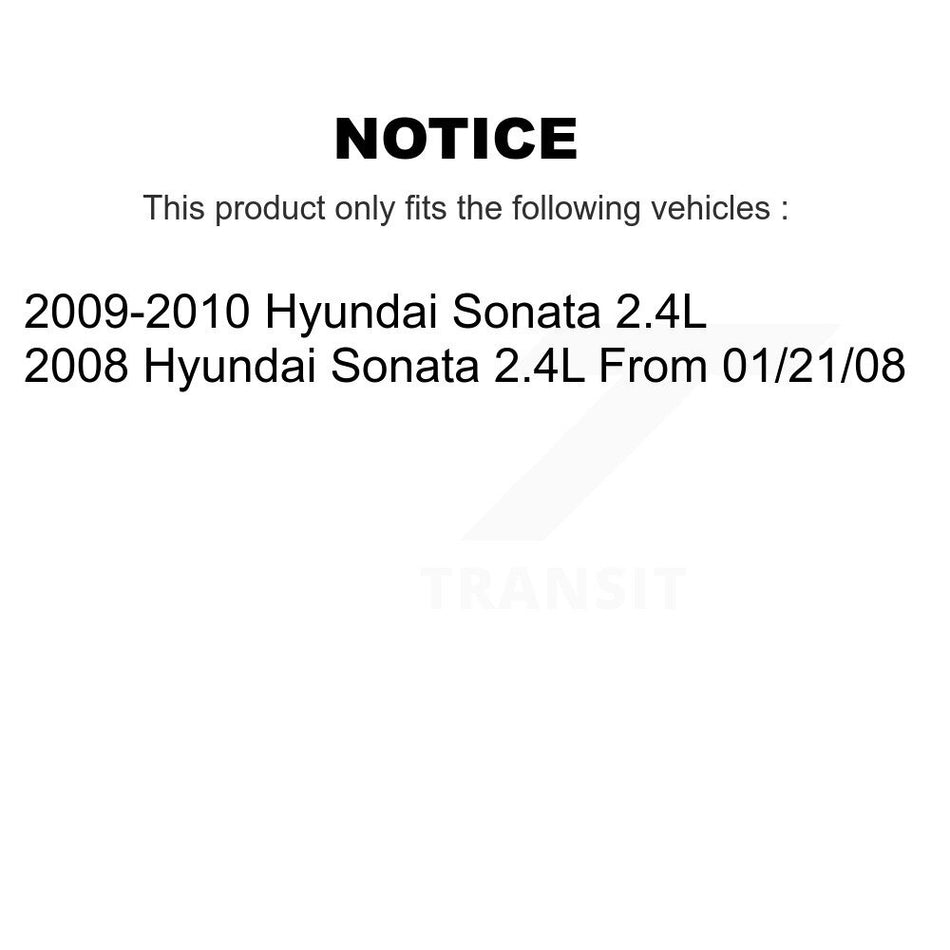 Front Rear Brake Caliper Left Right Side (Driver Passenger) Kit For Hyundai Sonata 2.4L KBC-100870