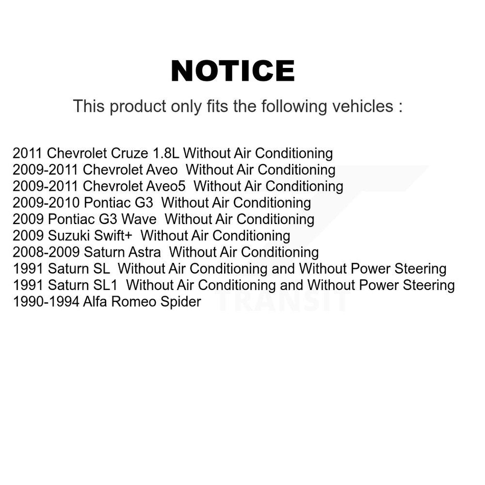 Serpentine Belt KBR-5050570 For Chevrolet Cruze Aveo5 Aveo Saturn Astra Pontiac G3 Alfa Romeo Spider