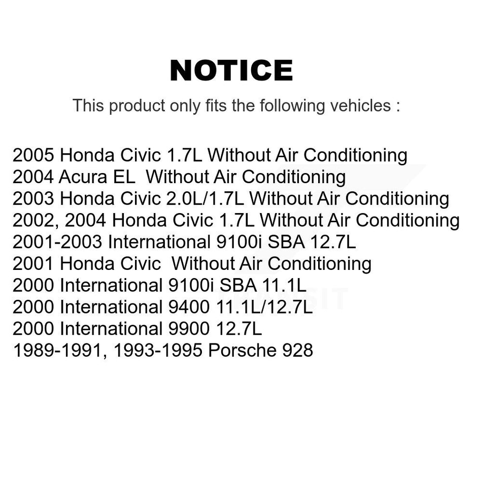 Serpentine Belt KBR-5060340 For Honda Civic Acura EL Porsche 928 International 9400 9900 9100i SBA