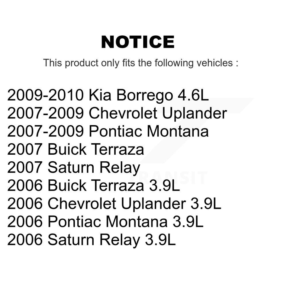 Main Drive Serpentine Belt KBR-5061098 For Pontiac Montana Chevrolet Uplander Kia Borrego Buick
