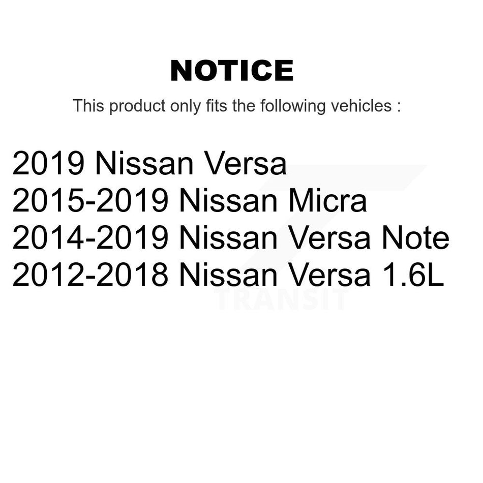 Main Drive Serpentine Belt KBR-5070443 For Nissan Micra Versa Note