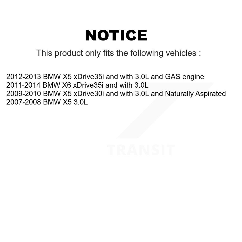 Front Disc Brake Caliper Rotors And Ceramic Pads Kit For BMW X5 X6 KC8-100709T