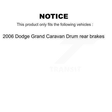 Front Disc Brake Caliper Coated Rotors And Semi-Metallic Pad Kit For Dodge Grand Caravan KCG-100101N