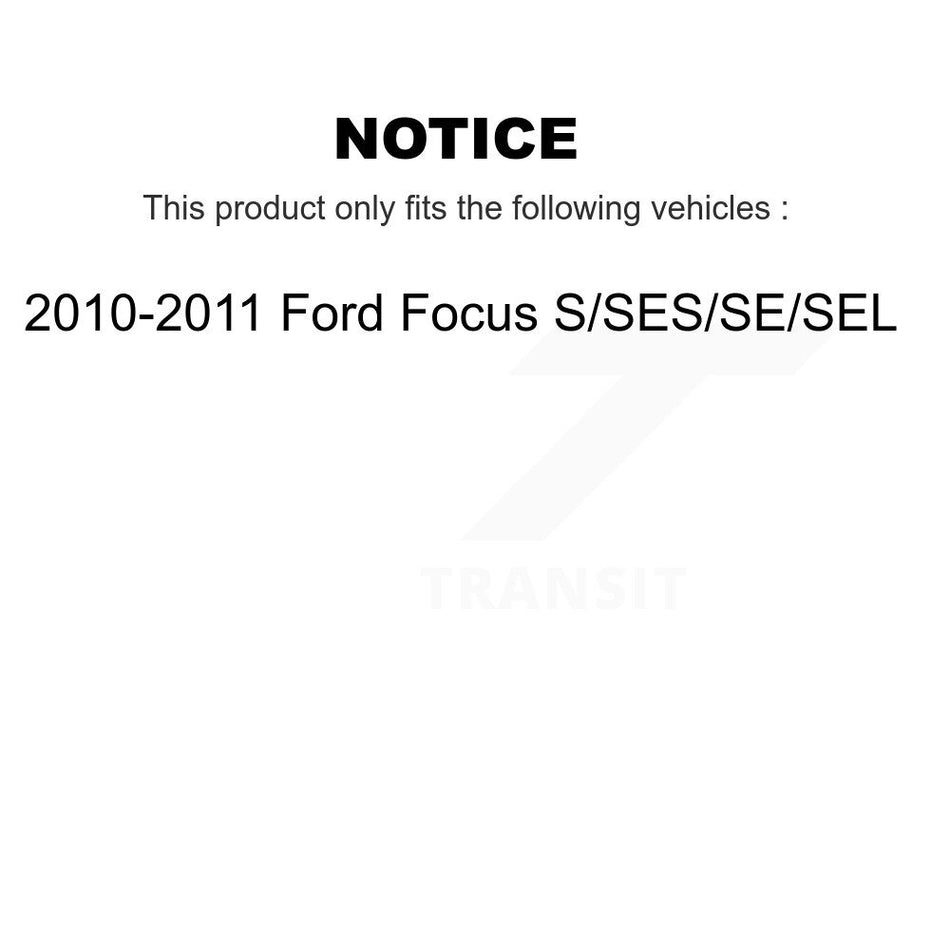 Front Rear Disc Brake Caliper Coated Rotor Drum Ceramic Pad Shoe Cylinder Kit (11Pc) For KCG-100380T