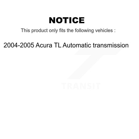 Front Brake Caliper Coat Rotor Semi-Metallic Pad Kit For Acura TL Automatic transmission KCG-100701S
