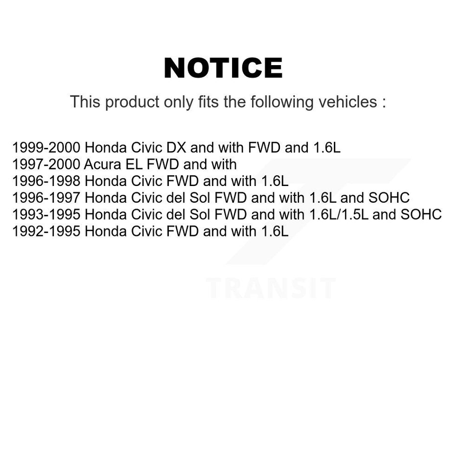Front CV Axle Drive Shaft Complete Assembly Kit For Honda Civic Acura EL KCV-100108