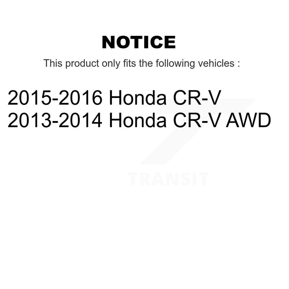 Rear CV Axle Drive Shaft Complete Assembly Kit For Honda CR-V KCV-100160