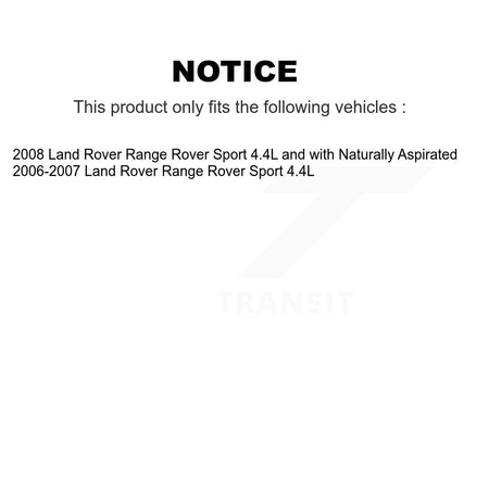 Front Ceramic Disc Brake Pads And Wear Sensors Kit For Land Rover Range Sport KCW-100603