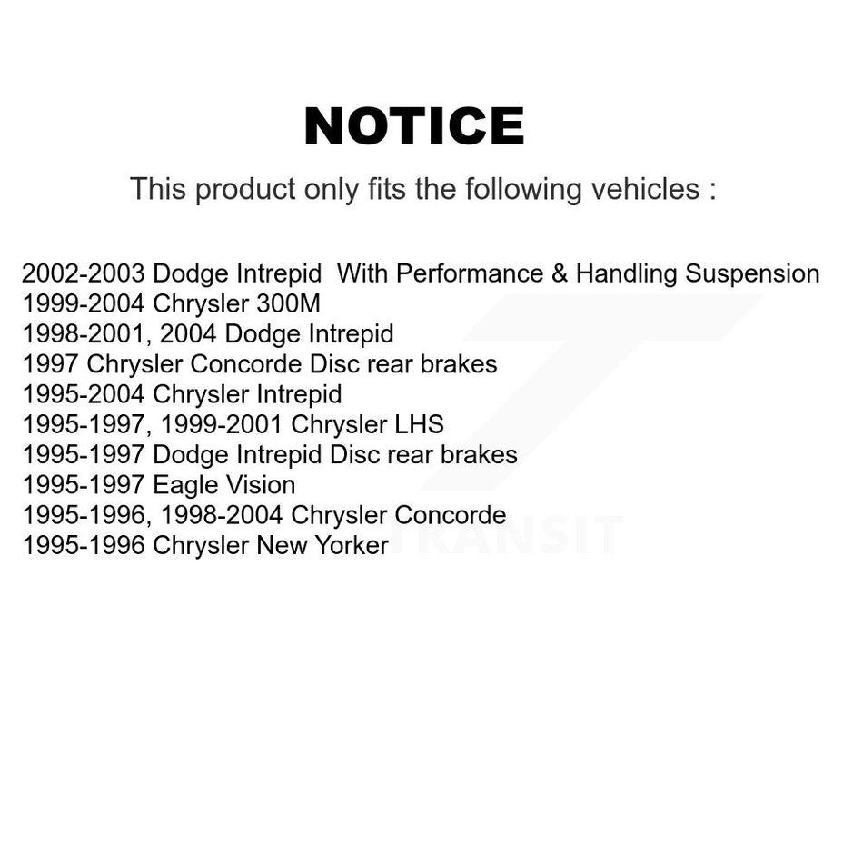 Front Rear Ceramic Brake Pads Kit For Neon Dodge Plymouth Chrysler KCX-100024