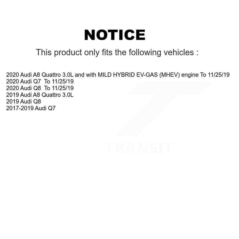 Front Rear Ceramic Brake Pads Kit For Audi Q7 Q8 A8 Quattro KCX-100599