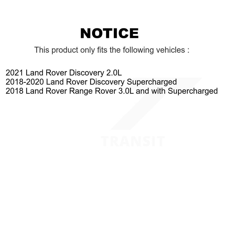 Front Rear Ceramic Brake Pads Kit For Land Rover Discovery Defender 110 Range 90 KCX-100602