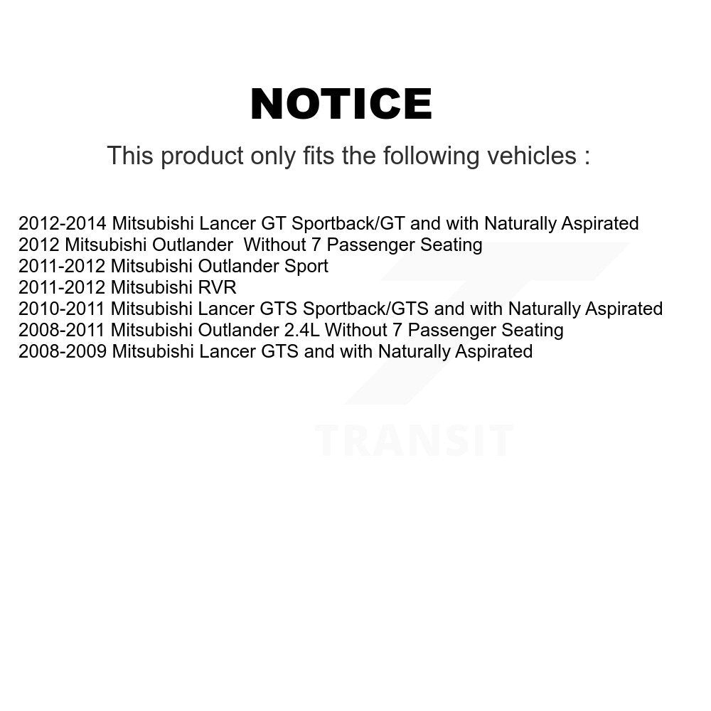 Rear Drill Slot Rotor Semi-Metallic Pad Parking Shoes Kit For Mitsubishi Lancer Outlander KDF-101668