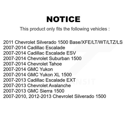 Rear Disc Drilled & Slotted Rotors Semi-Metallic Pads Parking Shoes Kit For Chevrolet GMC KDS-101279