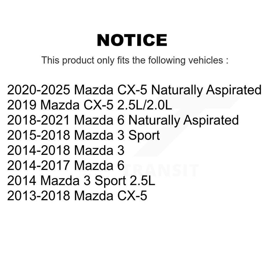 1x Air + 1x Cabin Filter (2 Total) Kit For Mazda CX-5 3 Sport 6 KFL-100021