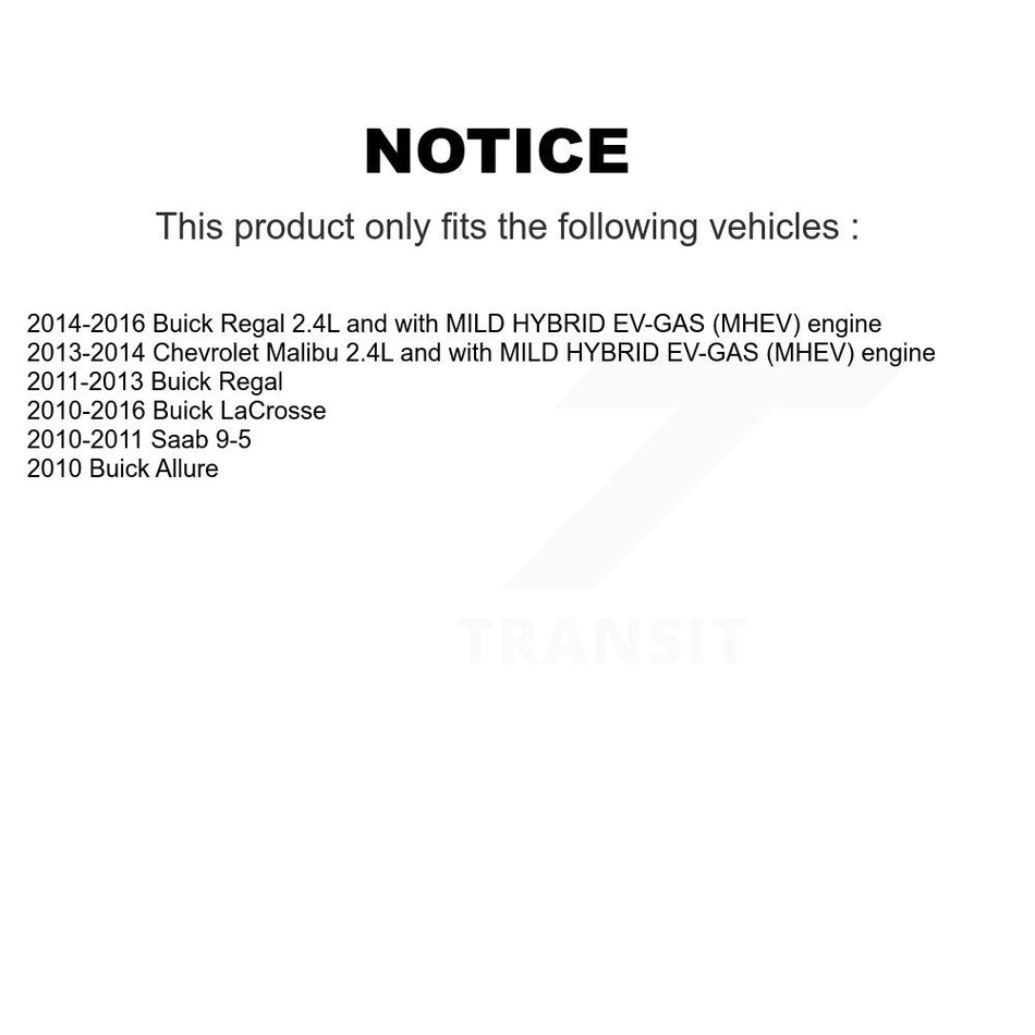 1x Air + 1x Cabin Filter (2 Total) Kit For Buick LaCrosse Chevrolet Malibu Regal Saab 9-5 KFL-100034