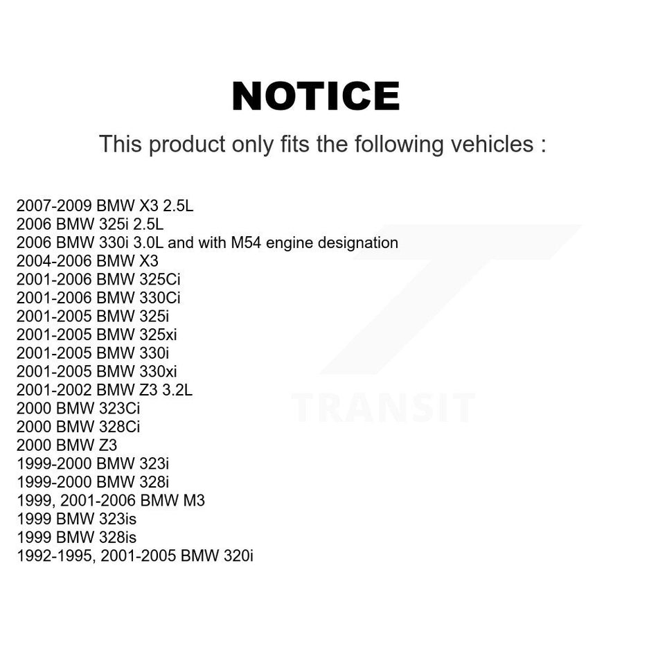 1x Air + 1x Cabin Filter (2 Total) Kit For BMW X3 325i 330Ci 325Ci M3 Z3 330i 320i 325xi KFL-100127