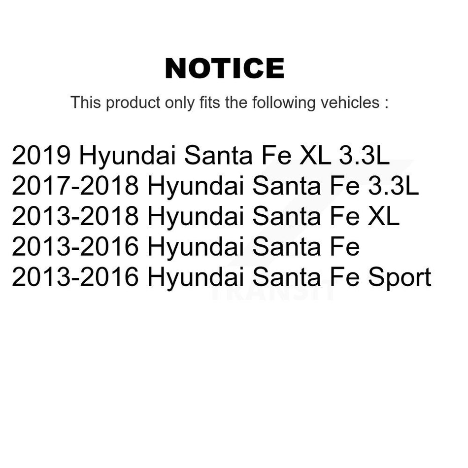 1x Air + 1x Cabin Filter (2 Total) Kit For Hyundai Santa Fe Sport XL KFL-100325