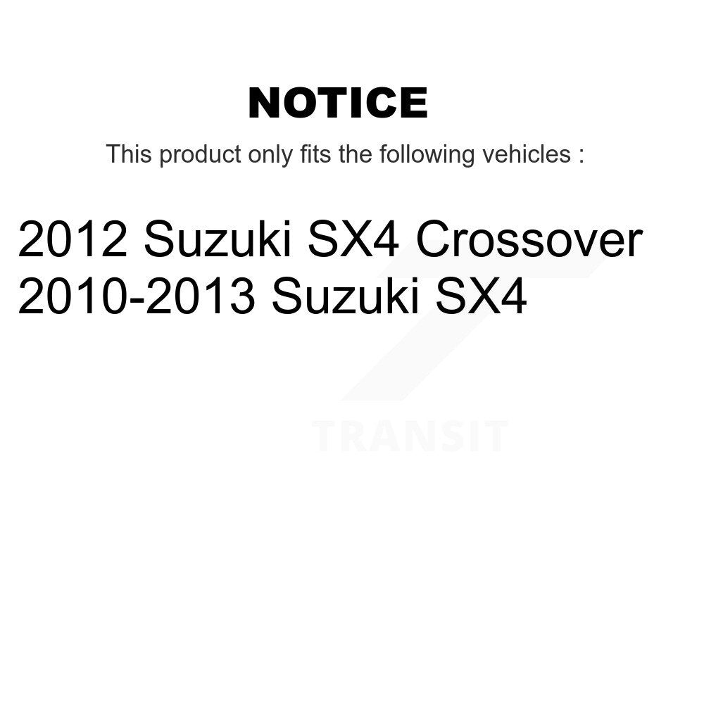 1x Air + 1x Cabin Filter (2 Total) Kit For Suzuki SX4 Crossover KFL-100344