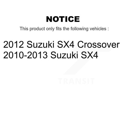 1x Air + 1x Cabin Filter (2 Total) Kit For Suzuki SX4 Crossover KFL-100344