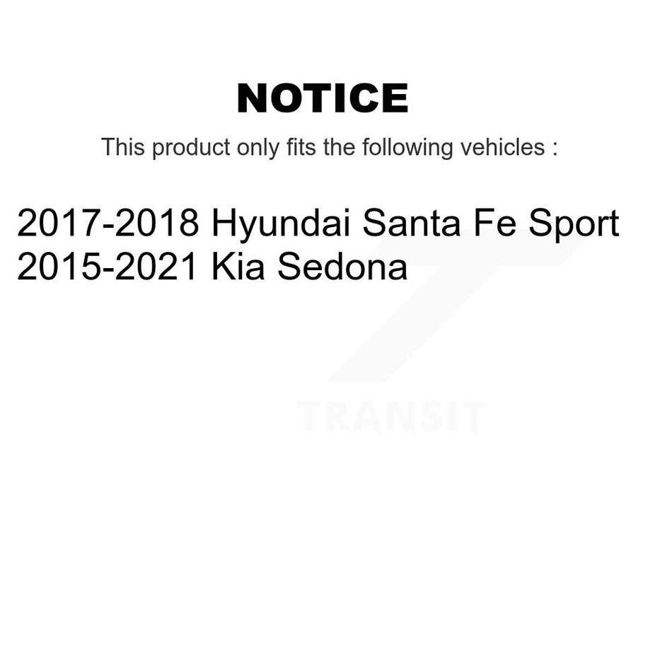 1x Air + 1x Cabin Filter (2 Total) Kit For Hyundai Santa Fe Sport Kia Sedona KFL-100952