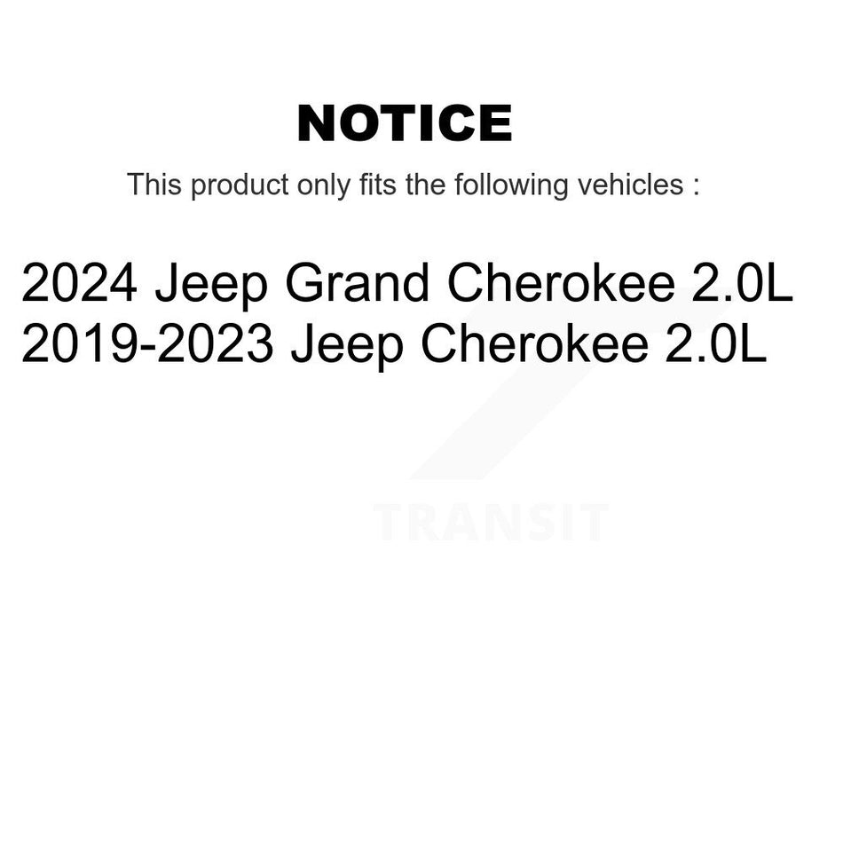 1x Air + 1x Cabin Filter (2 Total) Kit For Jeep Cherokee Grand 2.0L KFL-103105