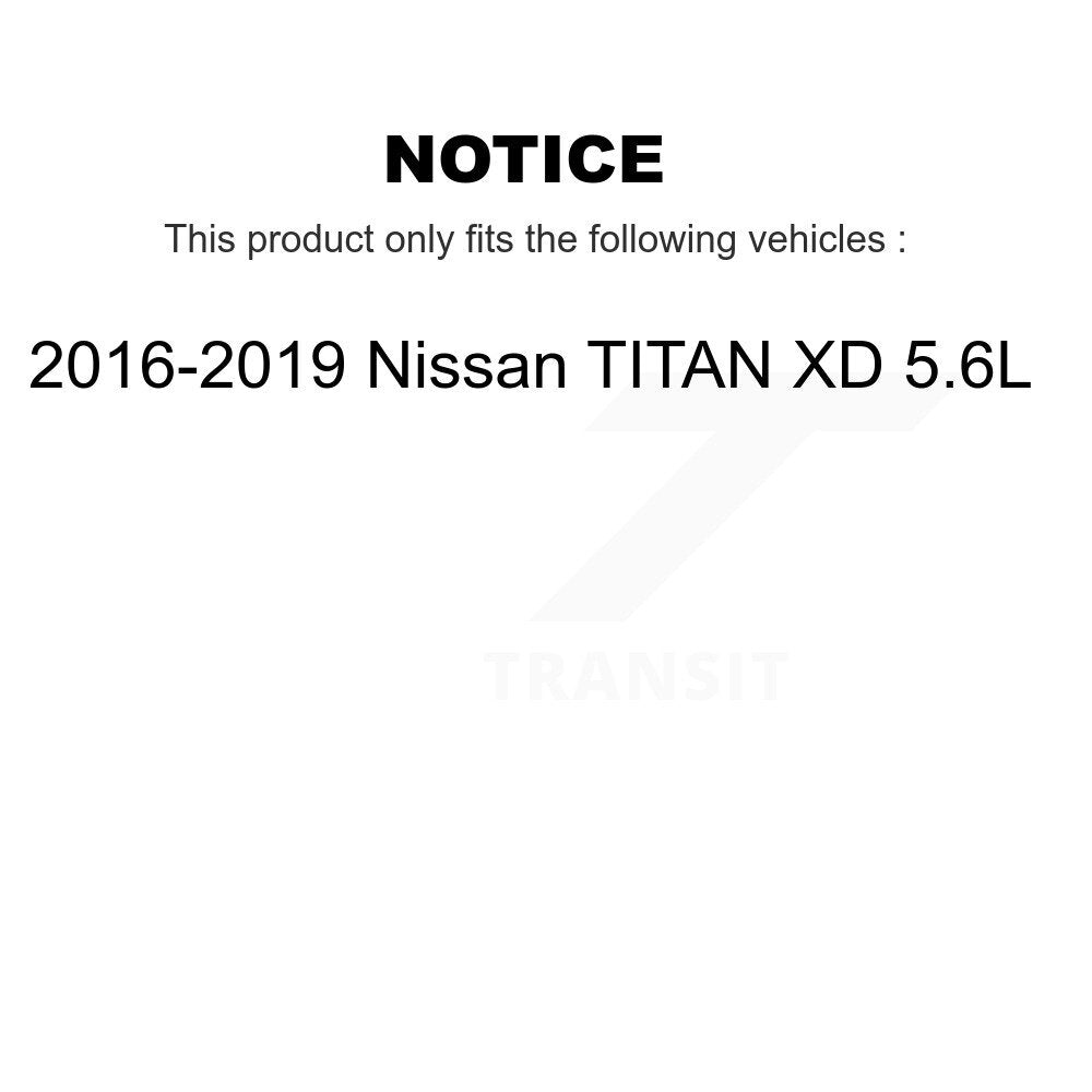1x Air + 1x Cabin Filter (2 Total) Kit For 2016-2019 Nissan TITAN XD 5.6L KFL-103140