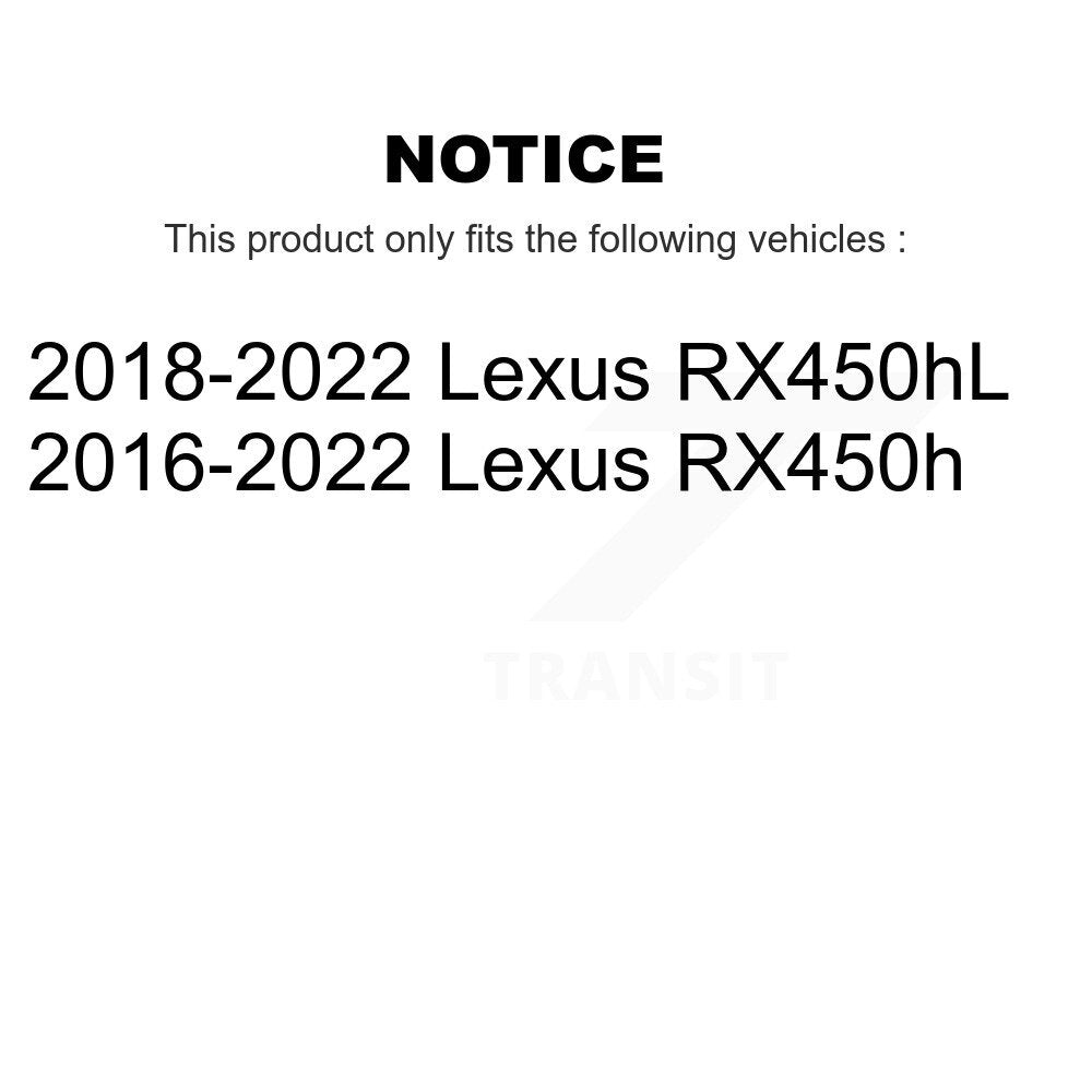 1x Air + 1x Cabin Filter (2 Total) Kit For Lexus RX450h RX450hL KFL-103166