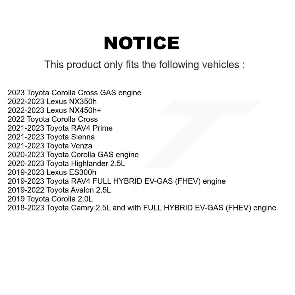 1x Air + 1x Cabin + 1x Engine Oil Filter Filter (3 Total) Kit For Toyota RAV4 Corolla KFM-100012