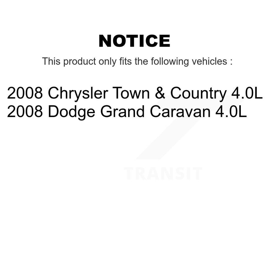 1x Air + 1x Cabin + 1x Engine Oil Filter Filter (3 Total) Kit For Dodge Grand Caravan & KFM-100110