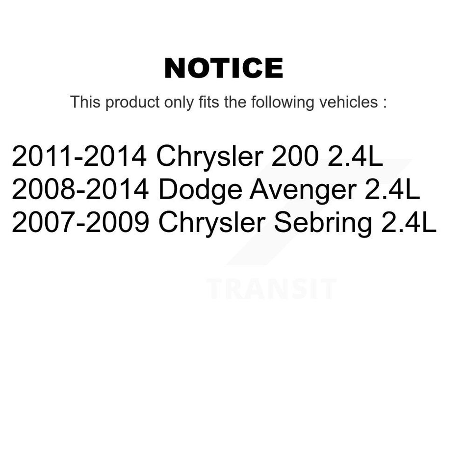 1x Air + 1x Cabin + 1x Engine Oil Filter Filter (3 Total) Kit For Chrysler 200 Dodge 2.4L KFM-100141