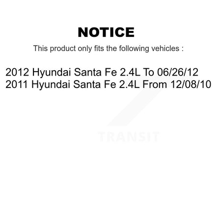 1x Air + 1x Cabin + 1x Engine Oil Filter Filter (3 Total) Kit For Hyundai Santa Fe 2.4L KFM-100240