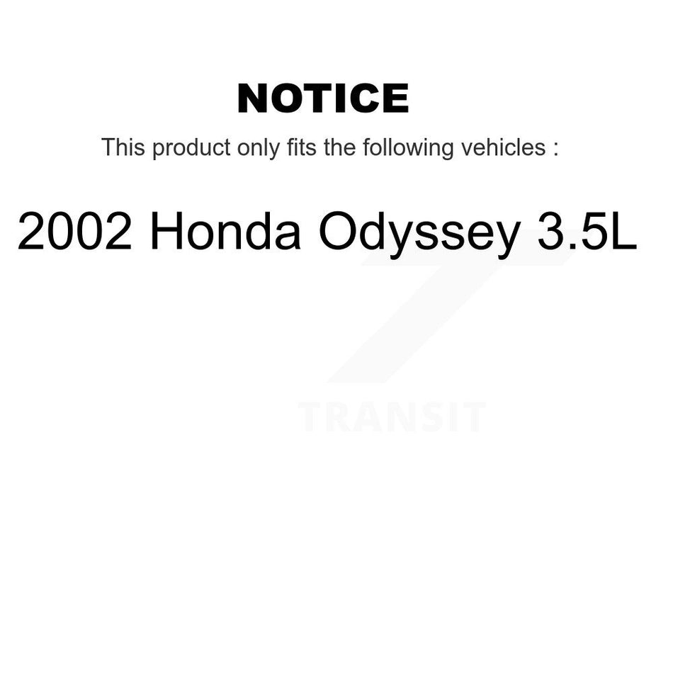 1x Air + 1x Cabin + 1x Engine Oil Filter Filter (3 Total) Kit For 2002 Honda Odyssey 3.5L KFM-100259