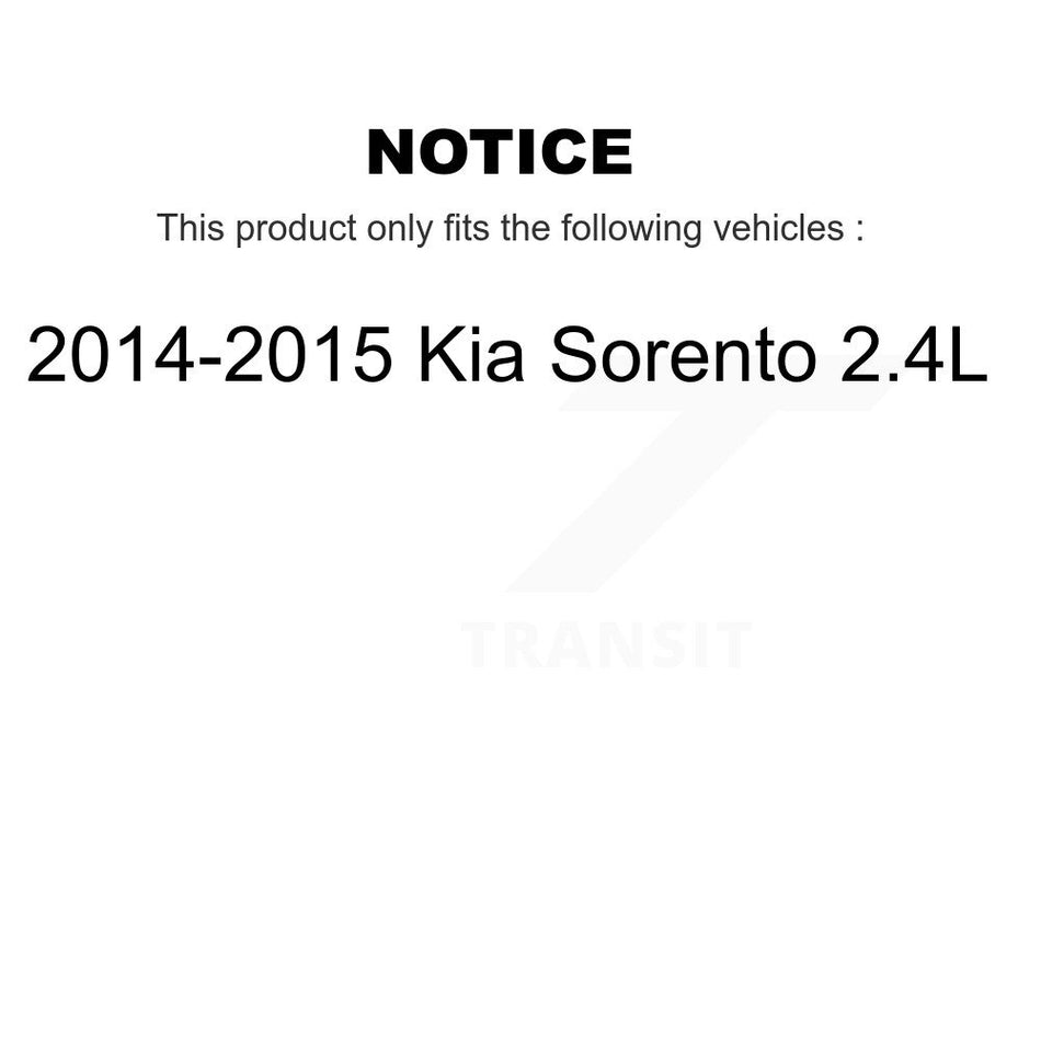 1x Air + 1x Cabin + 1x Engine Oil Filter Filter (3 Total) Kit For 14-15 Kia Sorento 2.4L KFM-100373