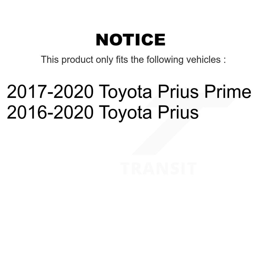 1x Air + 1x Cabin + 1x Engine Cartridge Oil Filter (3 Total) Kit For Toyota Prius Prime KFM-100392