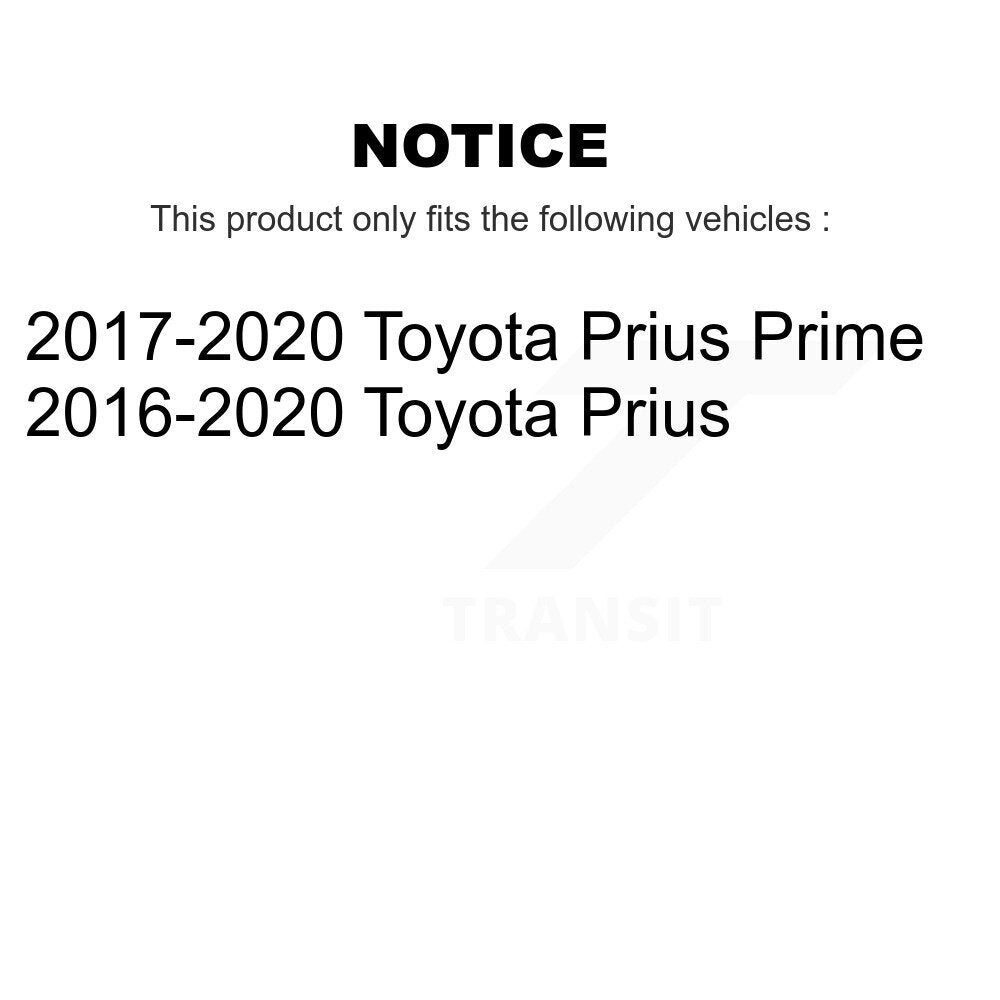 1x Air + 1x Cabin + 1x Engine Cartridge Oil Filter (3 Total) Kit For Toyota Prius Prime KFM-100393