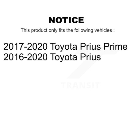 1x Air + 1x Cabin + 1x Engine Cartridge Oil Filter (3 Total) Kit For Toyota Prius Prime KFM-100393