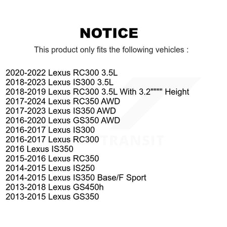 1x Air + 1x Cabin + 1x Engine Cartridge Oil Filter (3 Total) Kit For Lexus IS300 IS350 KFM-100399