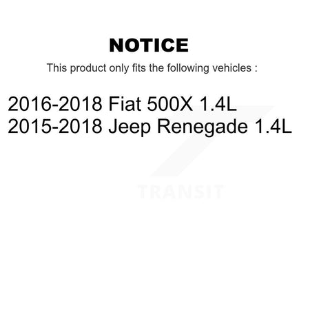 1x Air + 1x Cabin + 1x Engine Cartridge Oil Filter (3 Total) Kit For Jeep Renegade Fiat KFM-100416