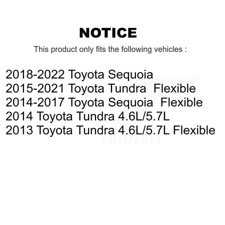 1x Air + 1x Cabin + 1x Engine Cartridge Oil Filter (3 Total) Kit For Toyota Tundra KFM-100514