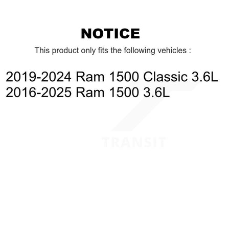 1x Air + 1x Cabin + 1x Engine Cartridge Oil Filter (3 Total) Kit For Ram 1500 Classic KFM-100536
