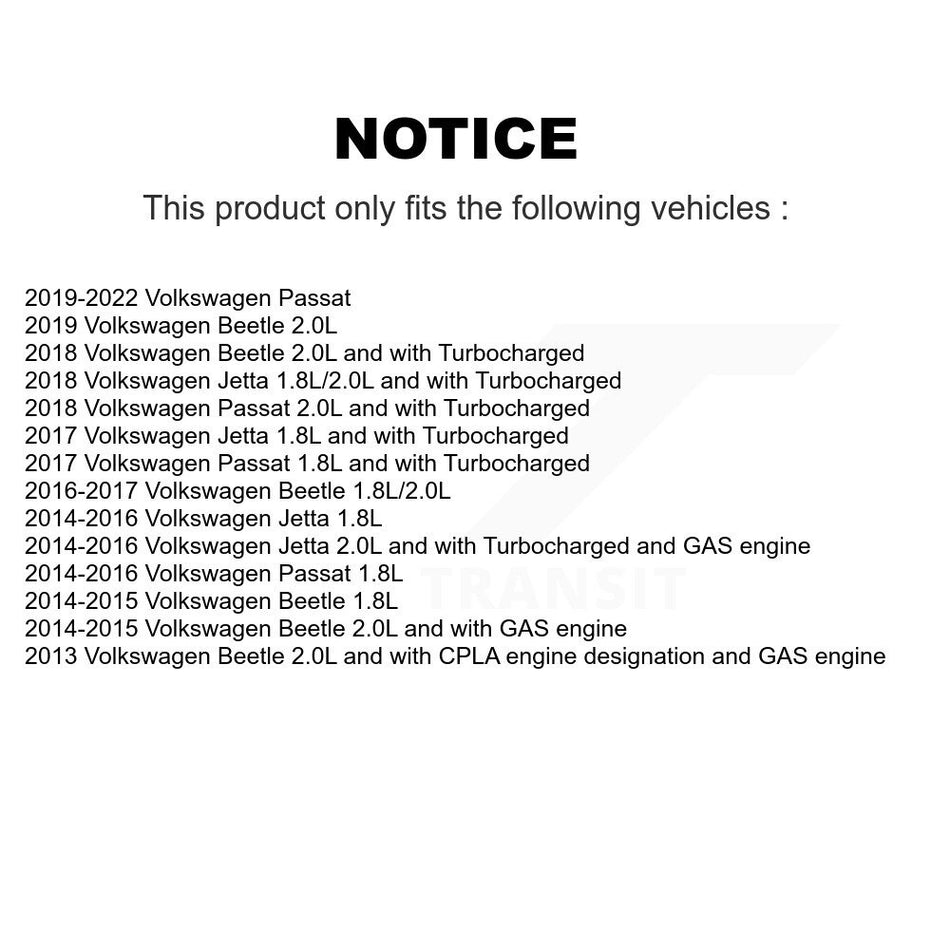 1x Air + 1x Cabin + 1x Engine Cartridge Oil Filter (3 Total) Kit For Volkswagen Jetta KFM-100548