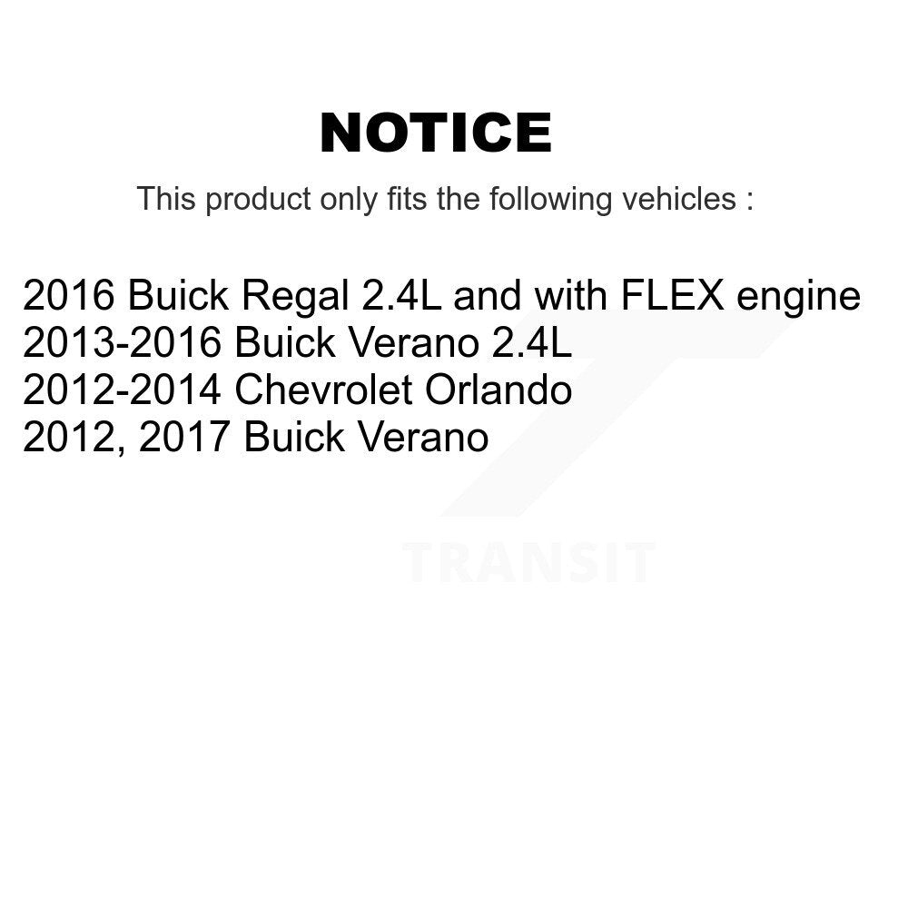 1x Air + 1x Cabin + 1x Engine Cartridge Oil Filter (3 Total) Kit For Buick Verano Orlando KFM-100555